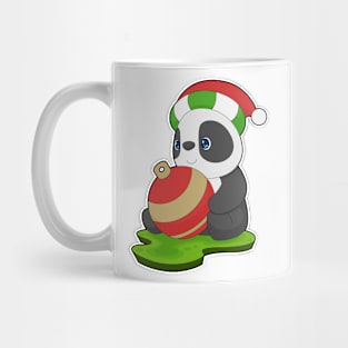 Panda Christmas Christmas bell Mug